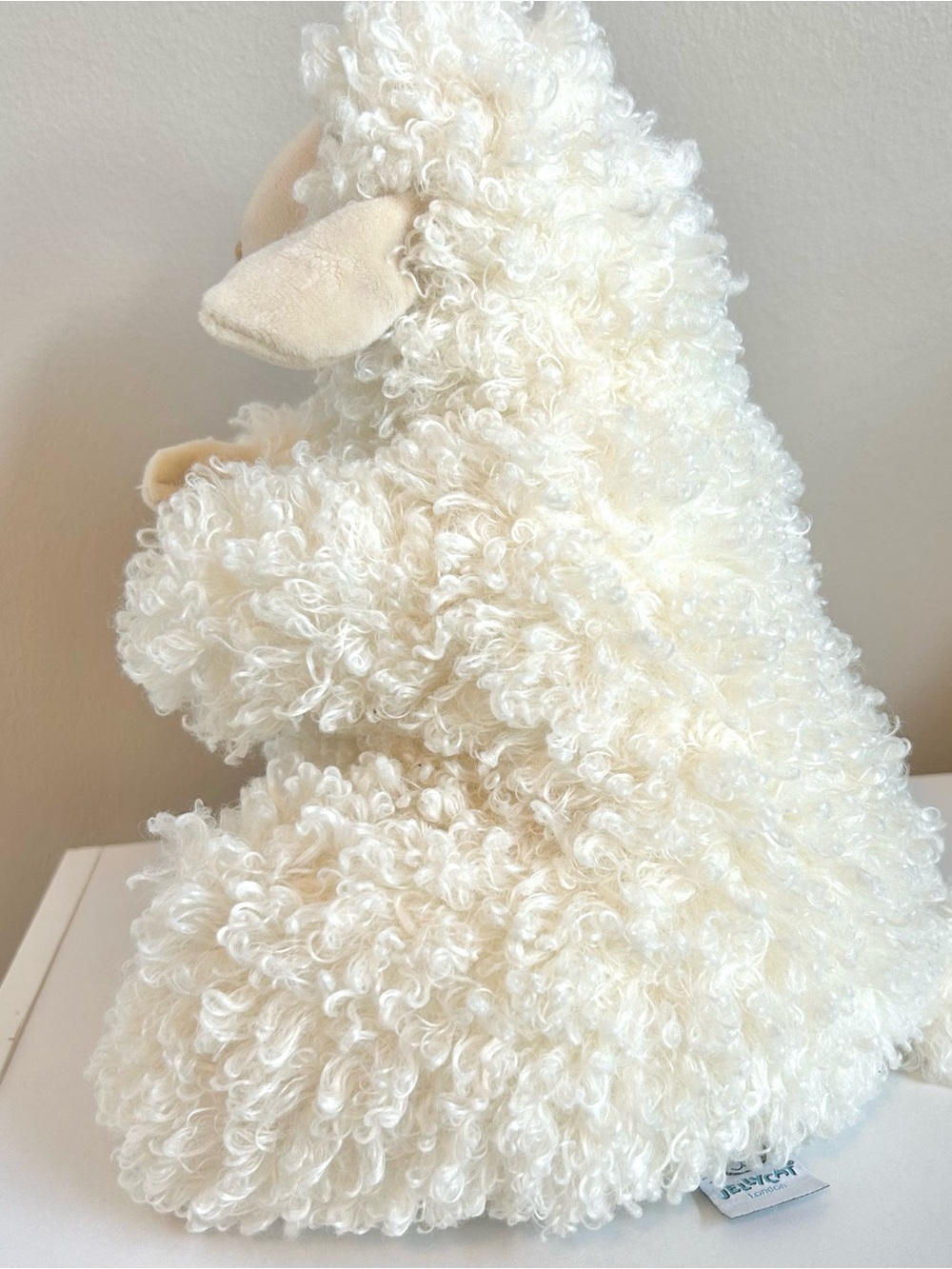 Jellycat Bobbleton Sheep (Retired)Curly Plush Sitting Nursery Decor
10" - Picture 5 of 13